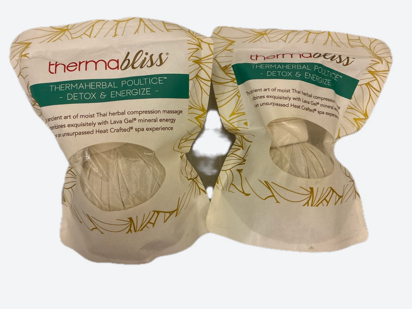 ThermaBliss Poultice Detox & Energize Spa Heated Herbal Massage