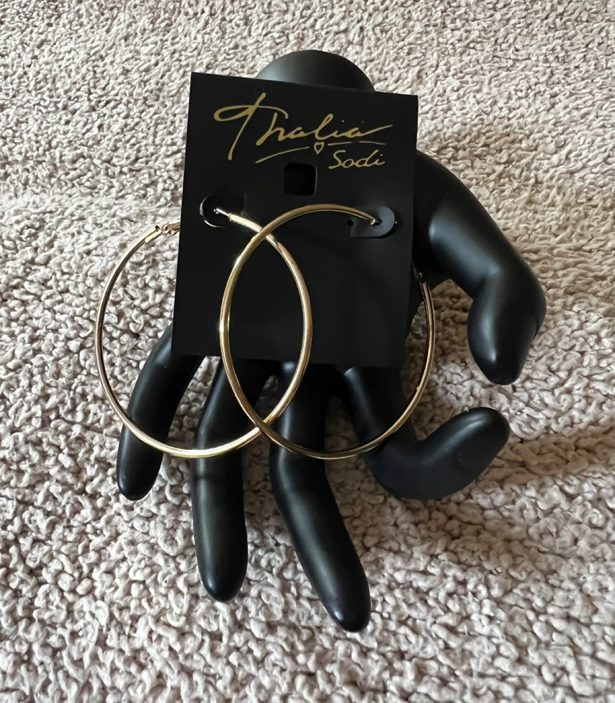 Thalia Sodi Gold Hoop Earrings