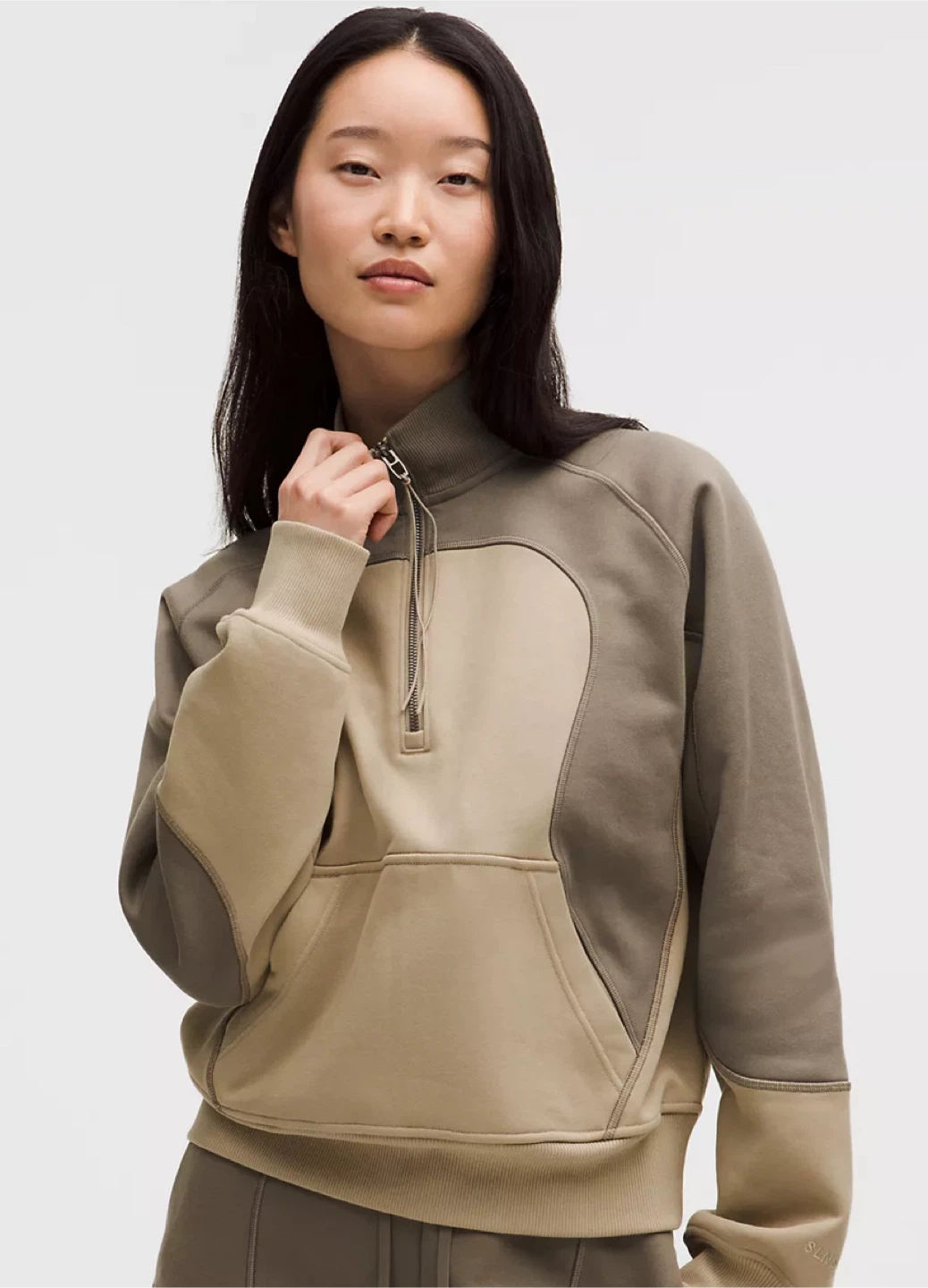 50% OFF BRAND NEW - Lululemon Grey Half-Zip Pullover