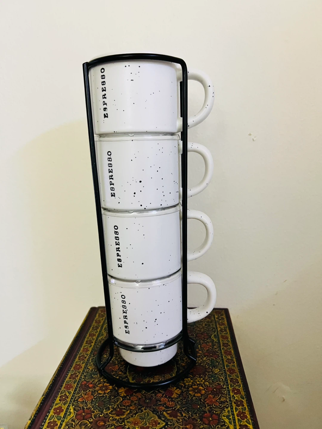 Espresso Mug Set with Stand