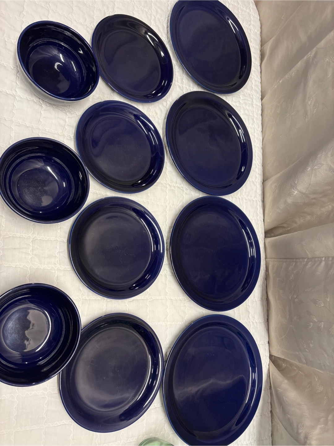 Mainstays Classic Blue Dishes Set - photo 3
