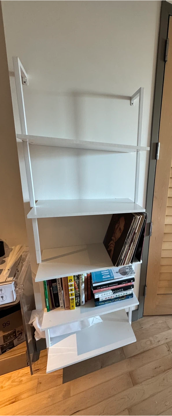 White Bookshelf