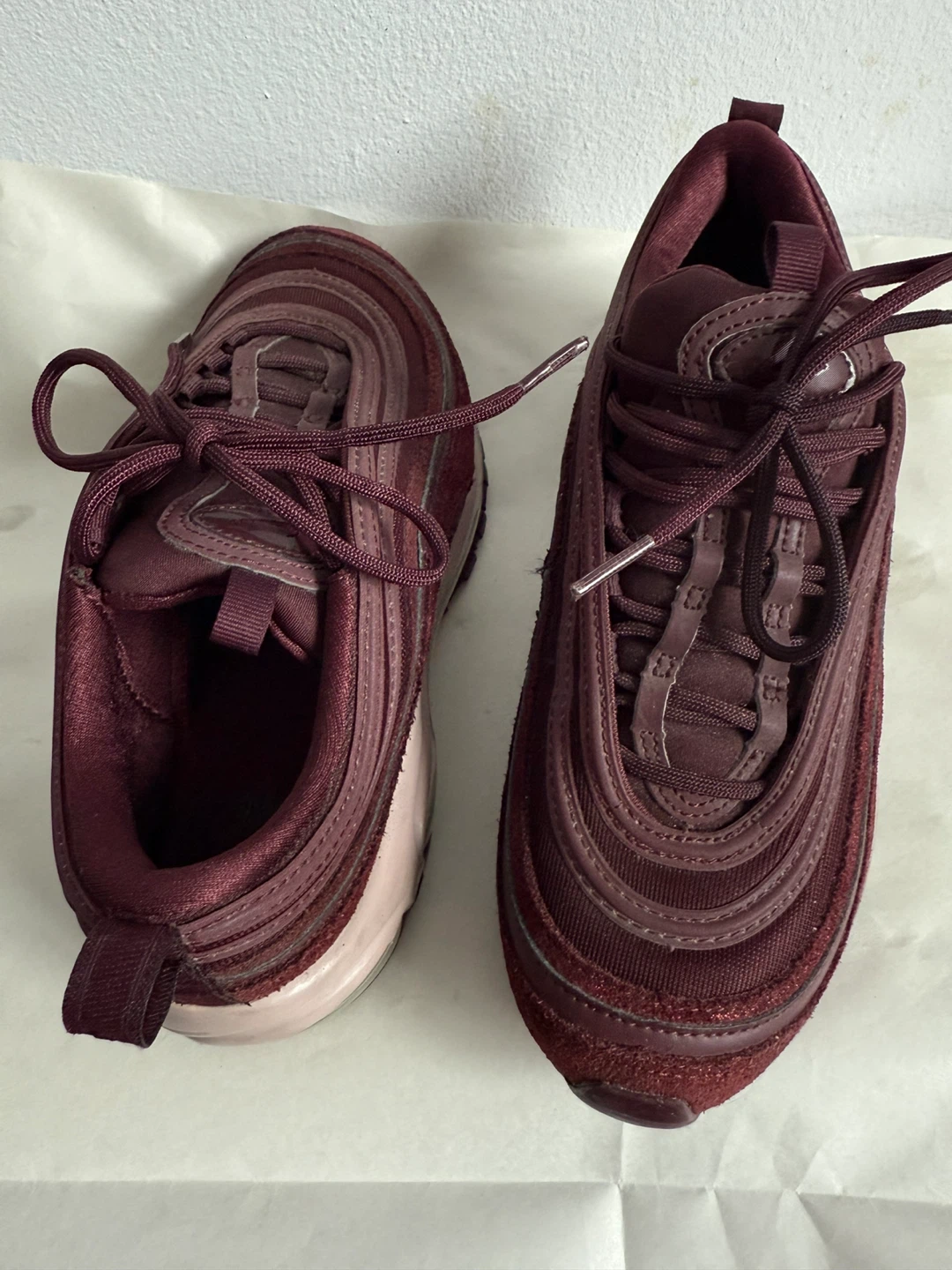 Nike Air Max 97 SE Burgundy Crush, US 7 Women's - photo 3