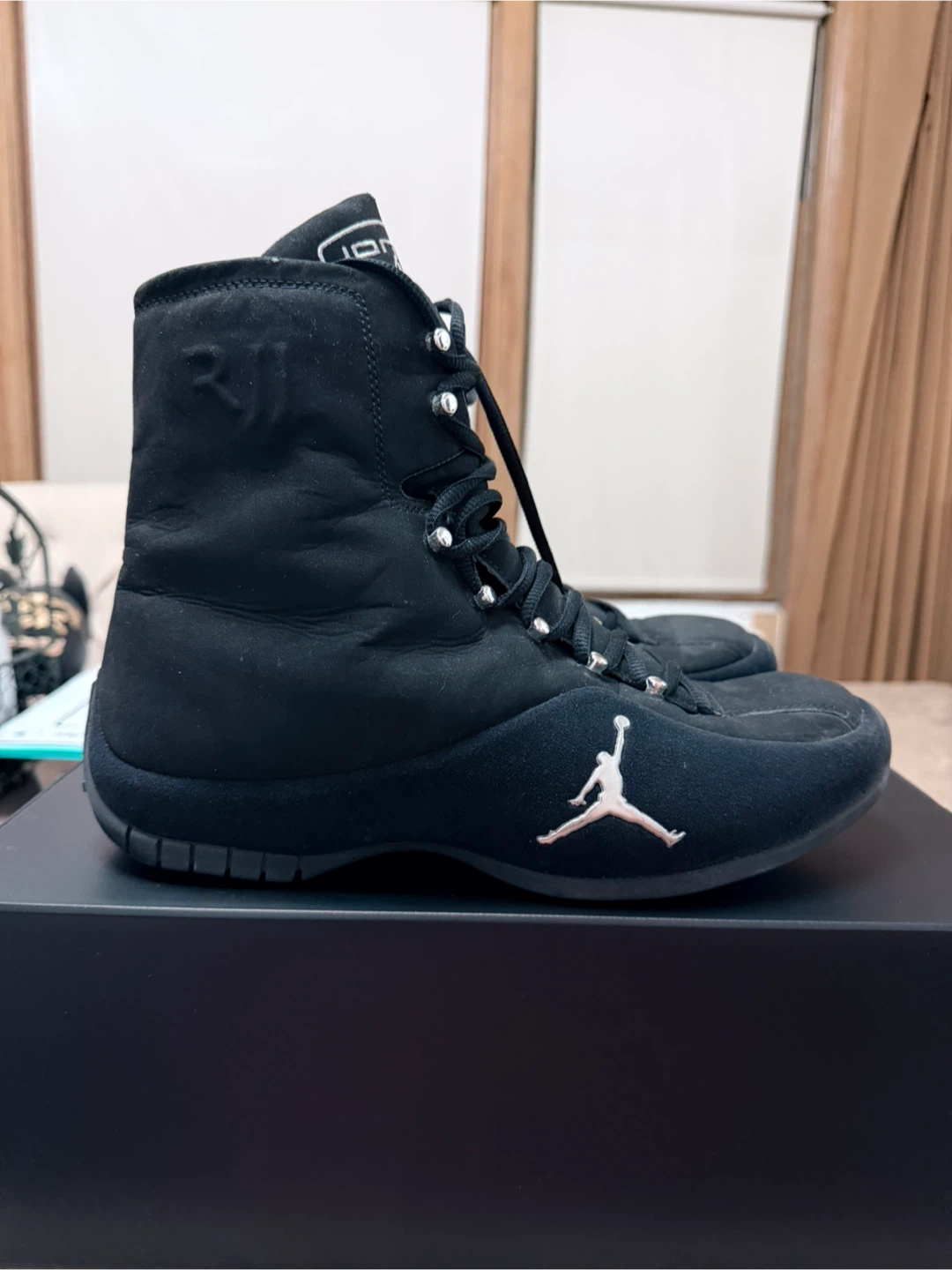 Jordan Jones Boxing Boots Black Size 10 - photo 2