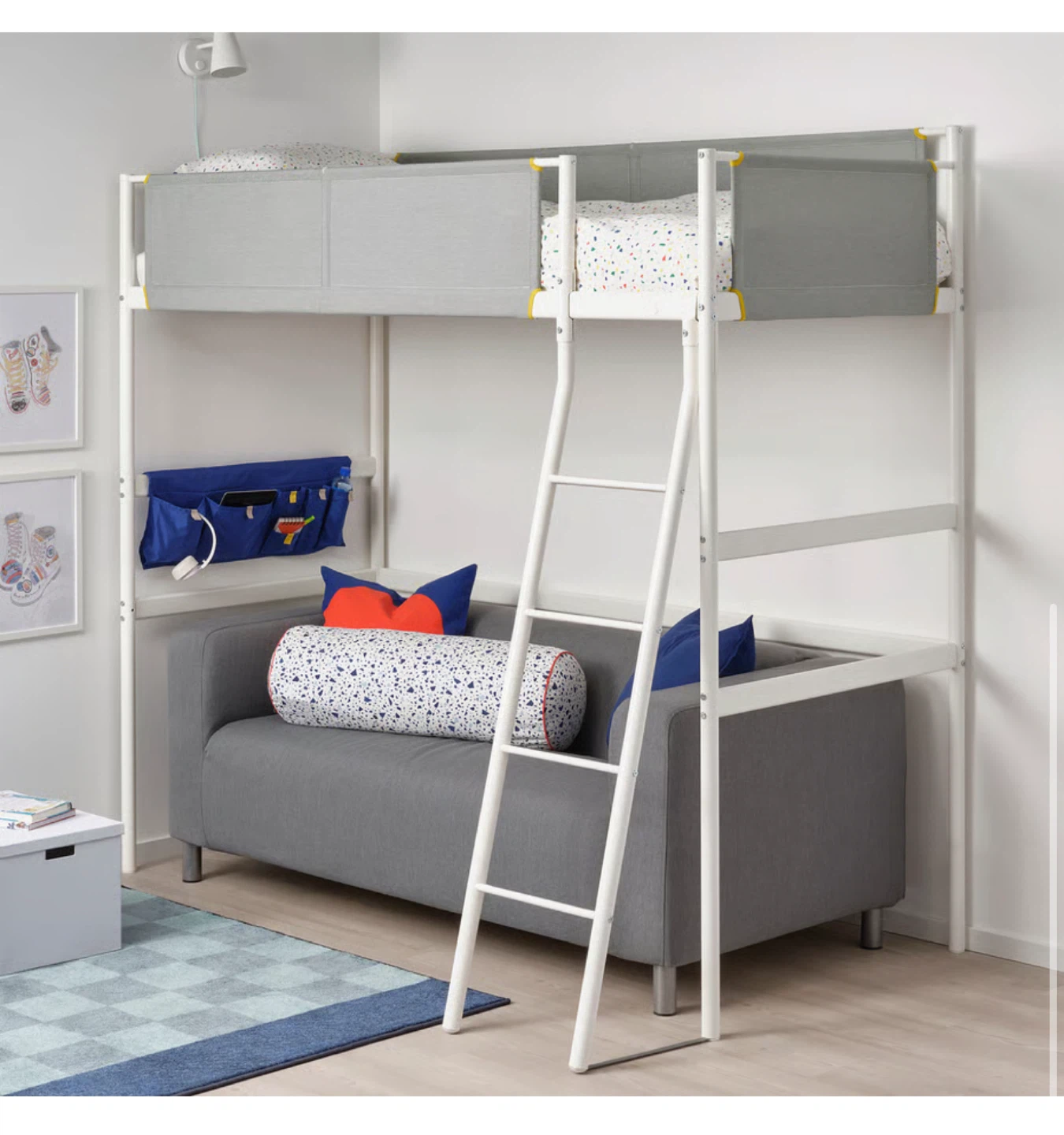 IKEA VITVAL Loft Bed Frame - Twin - photo 4