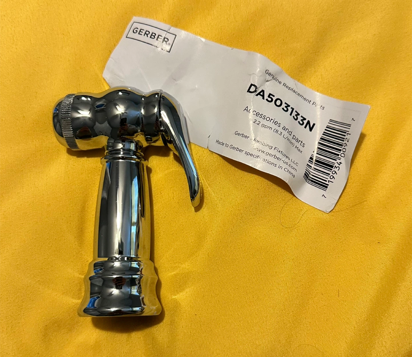 Gerber DA503133N Side Spray Head - Chrome Finish - photo 2