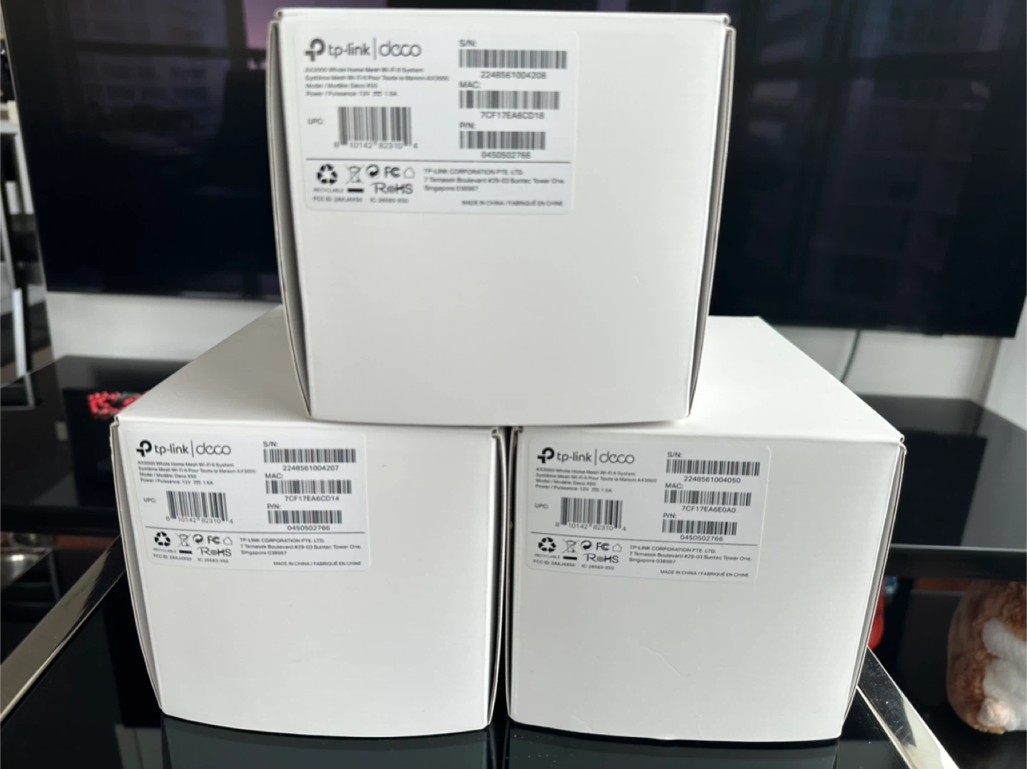 2 pods - TP-Link Deco X50 AX3000 Whole Home Mesh WiFi 6 System - photo 4
