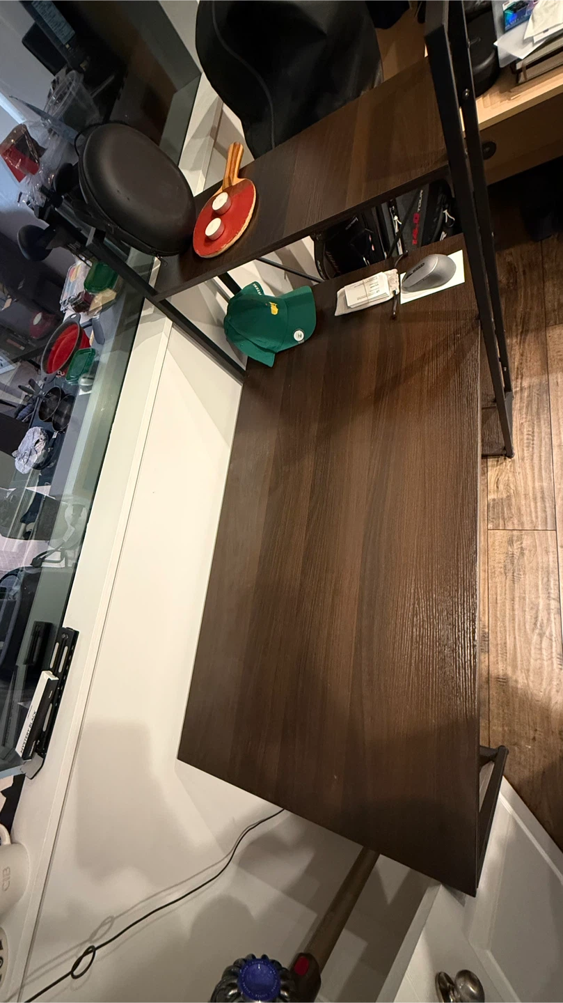 Study Desk with Shelves – Excellent Condition - photo 2