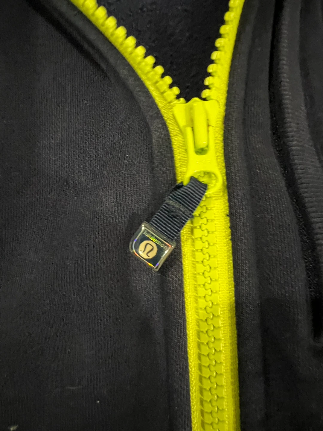 Lululemon Hoodie, Navy Blue & Yellow - photo 2