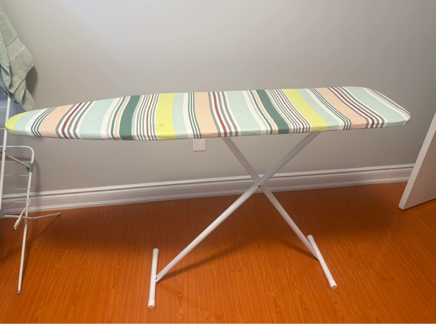 type A Adjustable T-Leg Ironing Board, 54-in x 13-in x 35.5-in