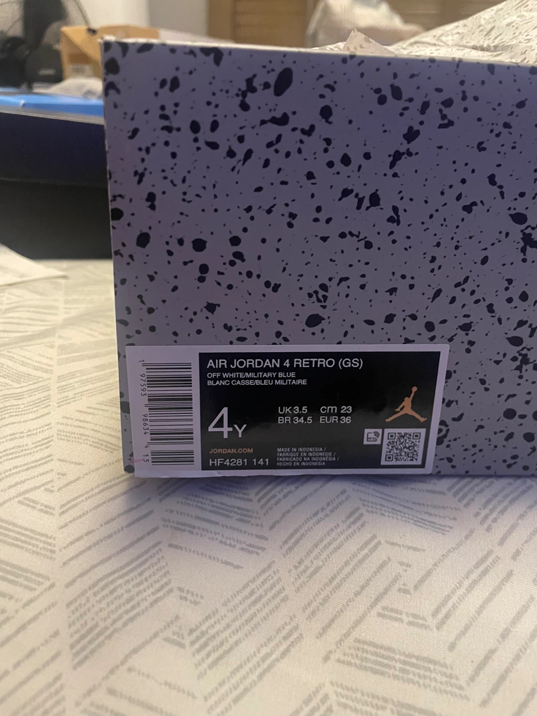 Air Jordan 4 Retro (GS) 4Y - photo 3