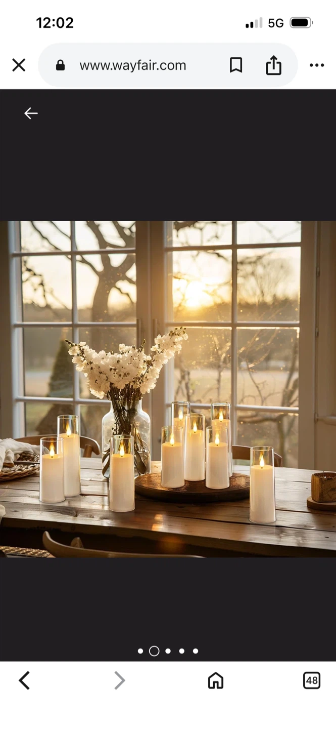 New 9 Flameless Candles with Remote - photo 2