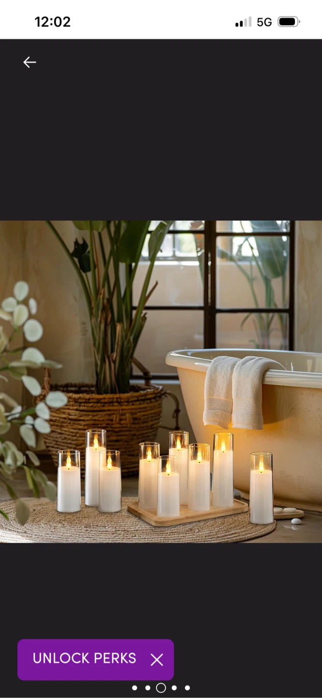 New 9 Flameless Candles with Remote - photo 4