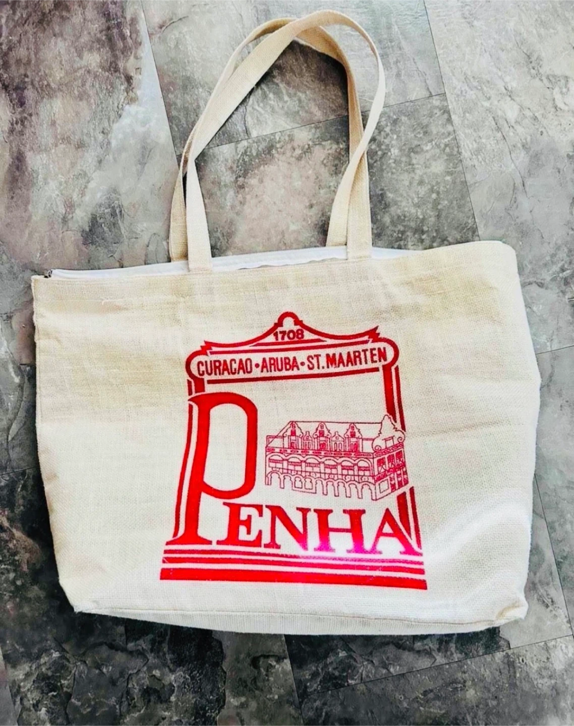 22-inch canvas Tote Bag $120 retail