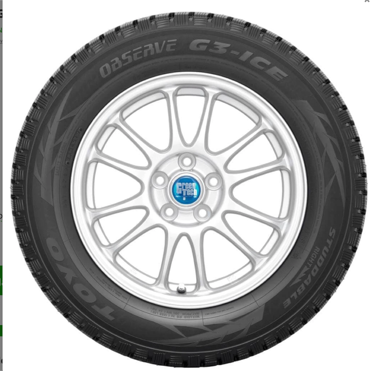 Brand New Toyo Observe G3-Ice Winter Tires – Never Used - photo 3