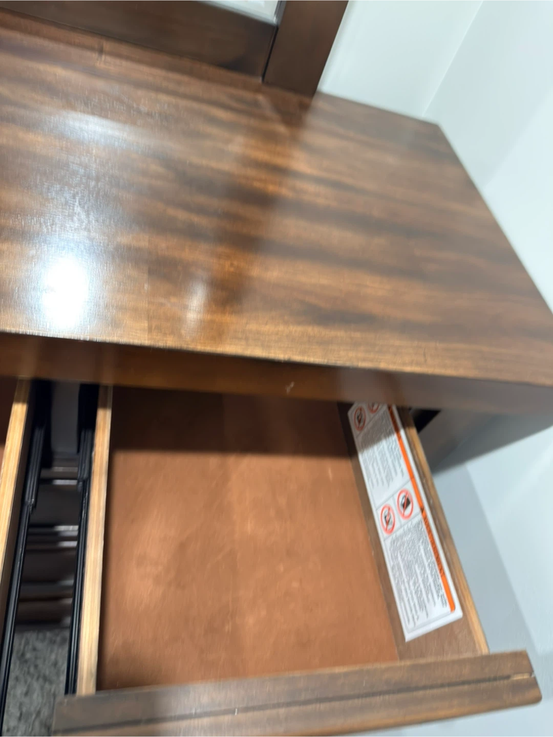 King Dresser with Mirror. - photo 4