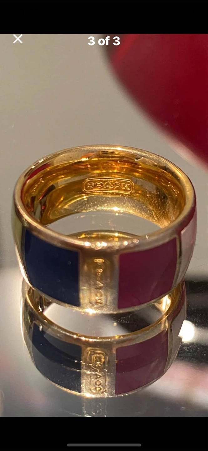 ✨Classic Coach Bangle and Ring Set - photo 3