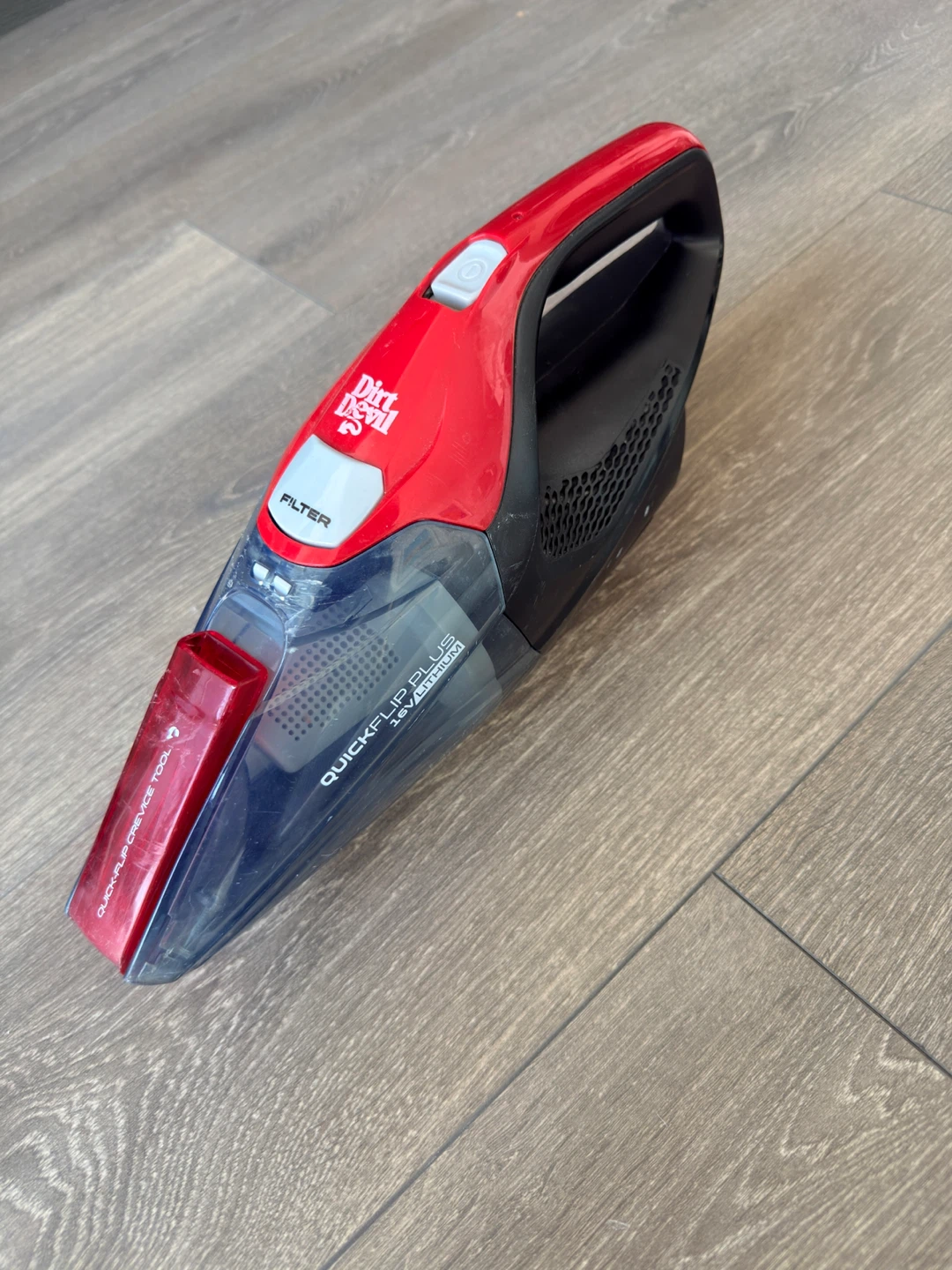 Dirt Devil QuickFlip Plus 16V Cordless Hand Vacuum