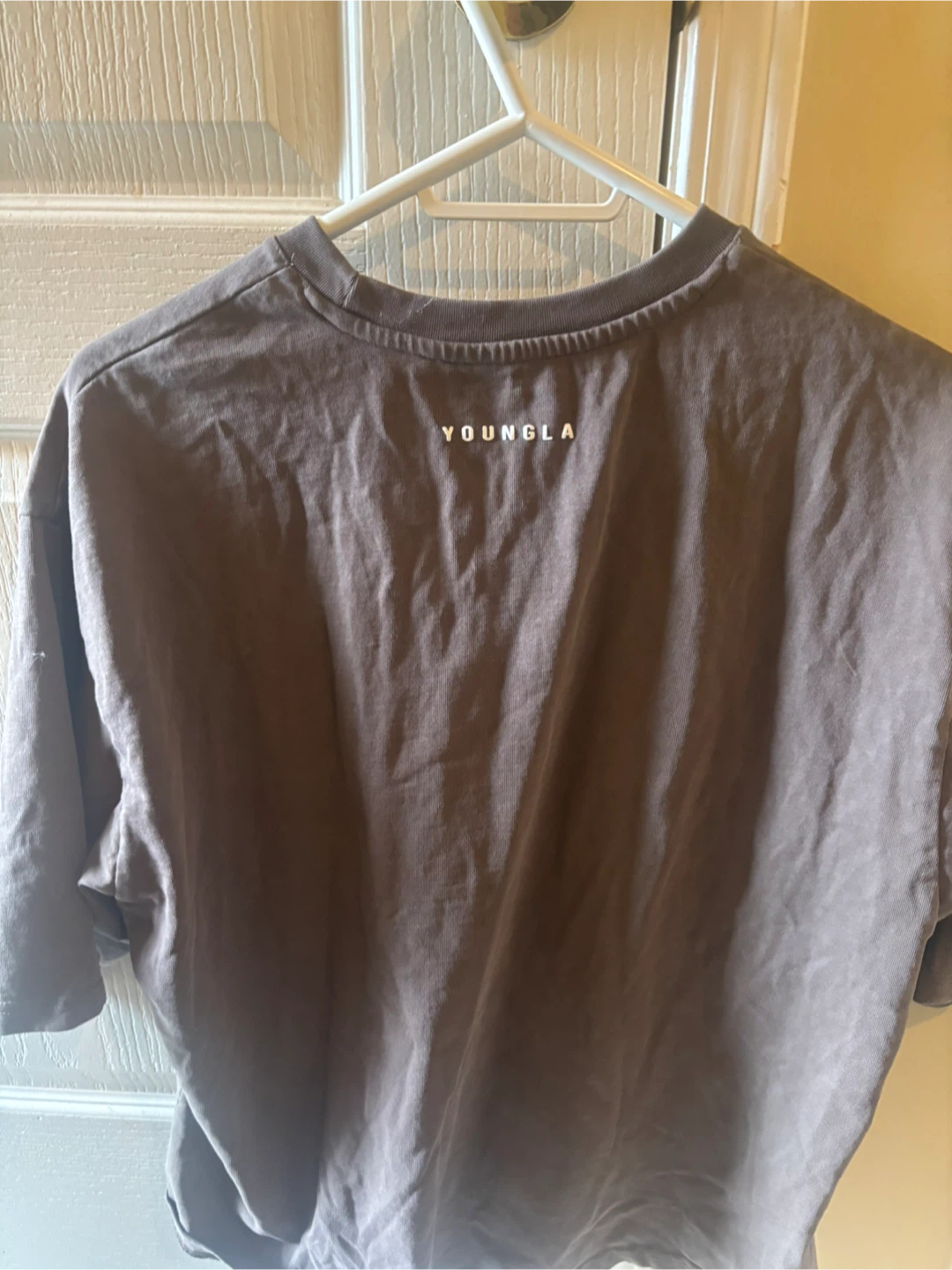YOUNGLA Brown T-Shirt