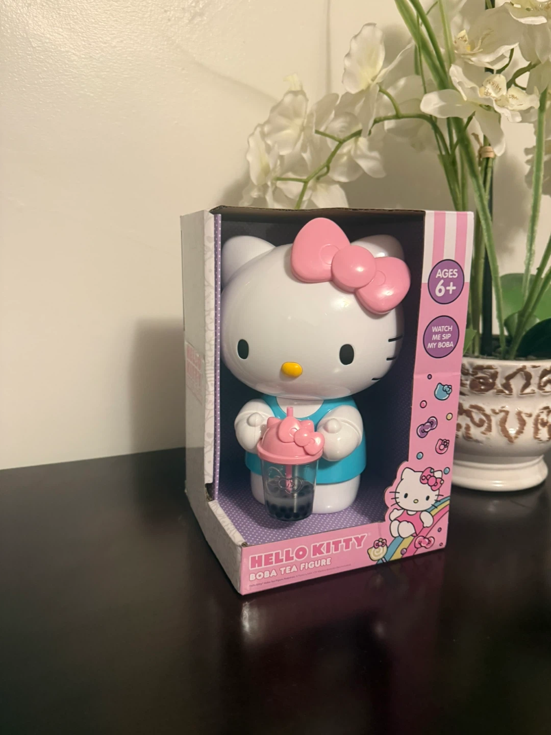 Hello Kitty Boba Tea Figure