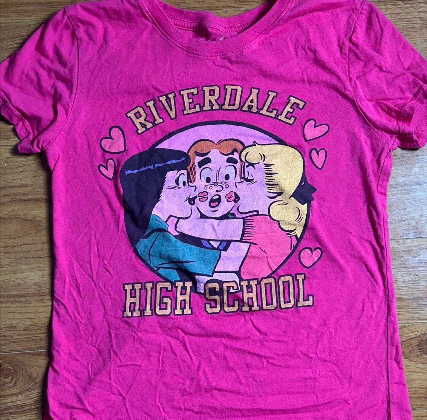 Riverdale High School Pink T-Shirt