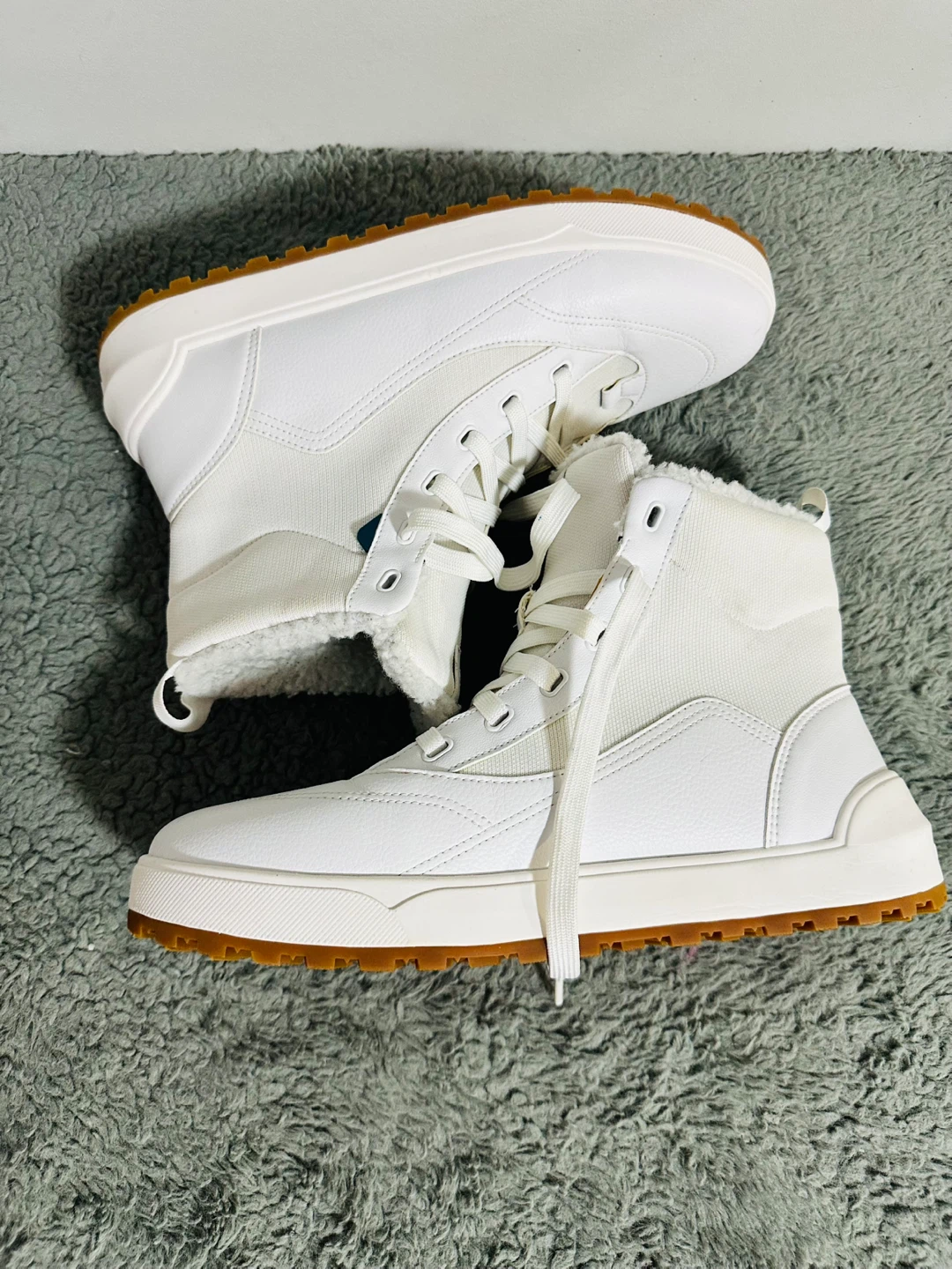 Vessi Alta High-Top Sneaker, Ivory White, M11, New in Box - photo 5