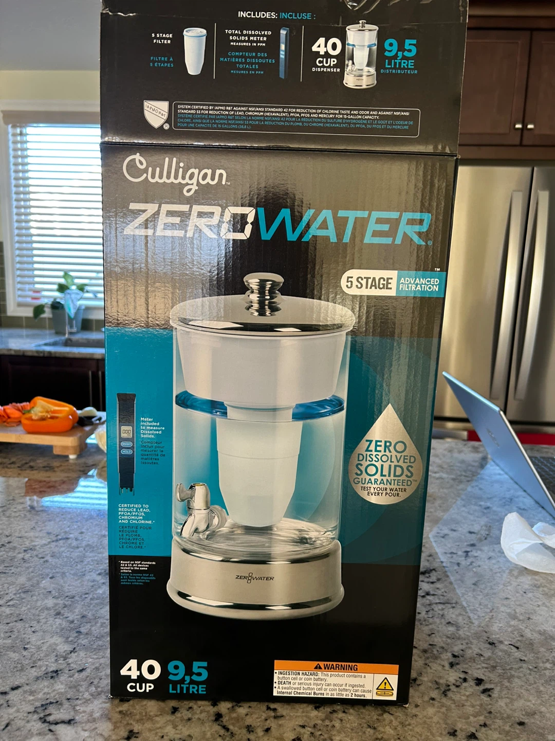 Culligan ZeroWater 40-Cup Dispenser