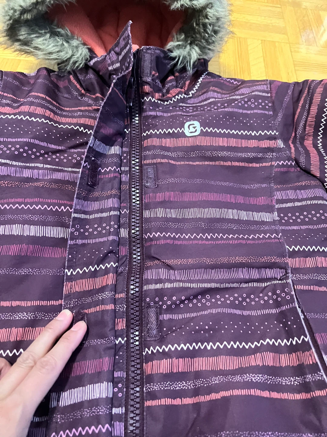 Gusti Kids' Winter Jacket - Size 6 - photo 3
