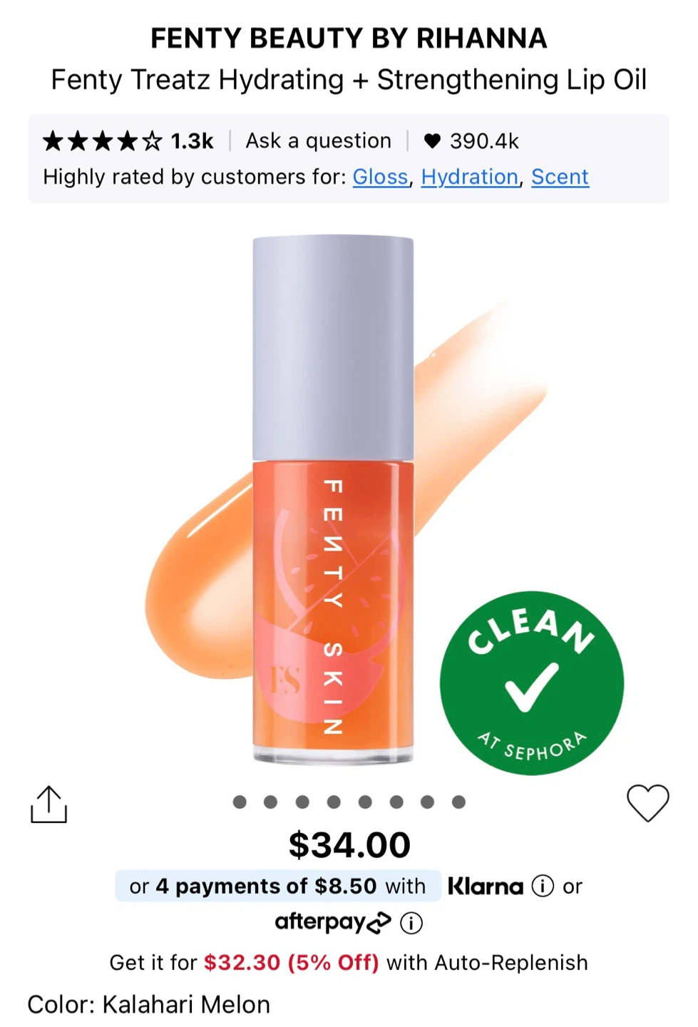 Fenty Beauty Lip Oil - photo 3