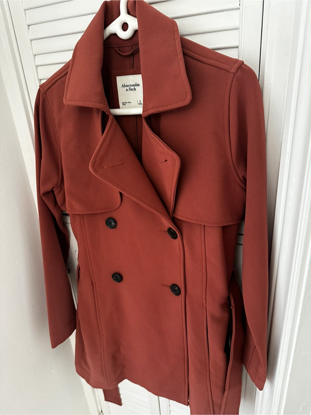 Abercrombie & Fitch Trench Coat - Size Small - photo 3