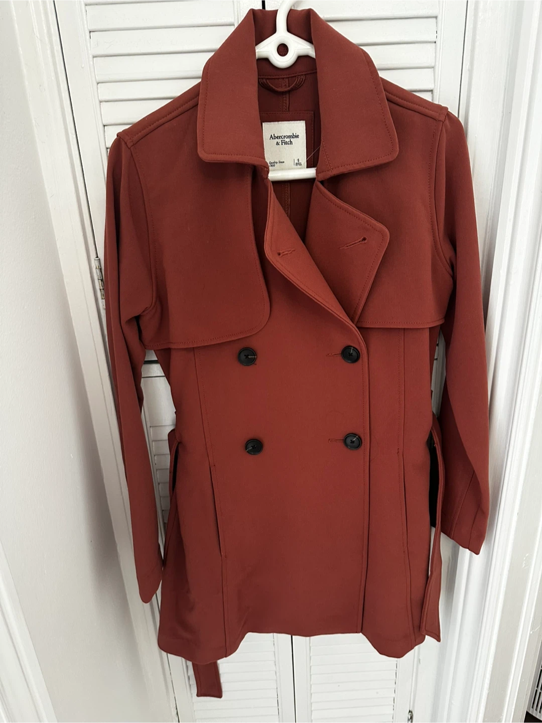 Abercrombie & Fitch Trench Coat - Size Small - photo 2
