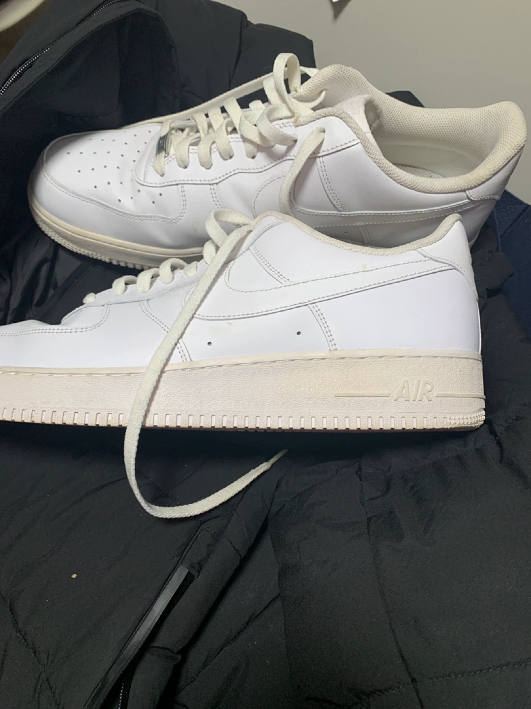 Nike Air Force 1 Low White Men's Size 12 - photo 3