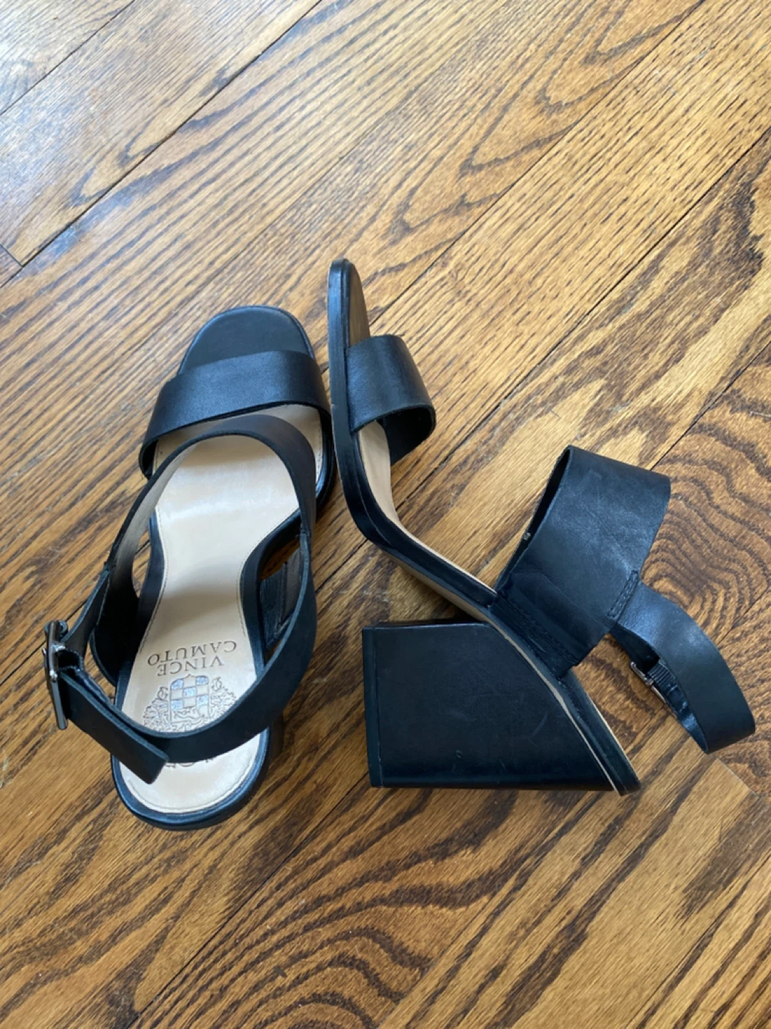 Vince Camuto Black Heels, Size 39 - photo 4