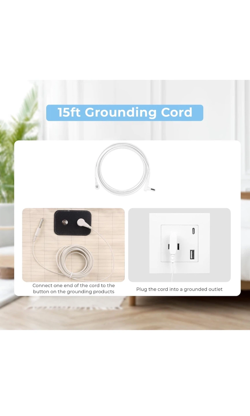 Grounding Sheet - Healthy Sleep 27"x52"