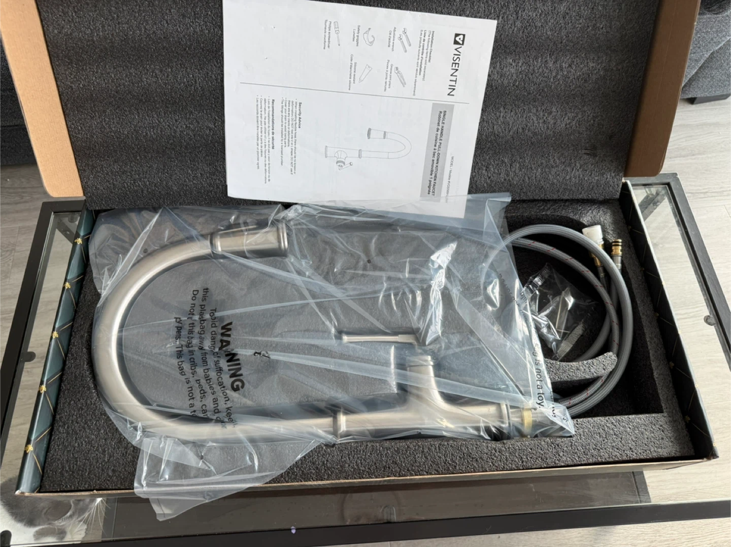 Visentin Kitchen Faucet - Pull-Down, New in Box! - photo 3