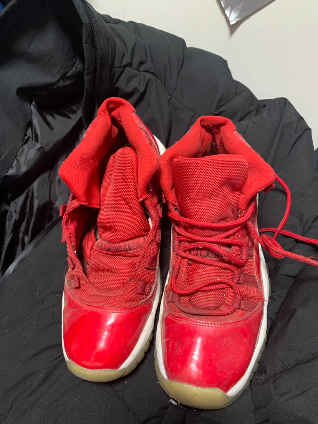 Air Jordan 11 Retro Red Shoes - photo 2