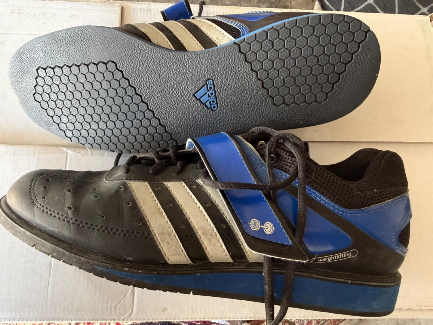 Adidas Weightlifting Shoes, US 10