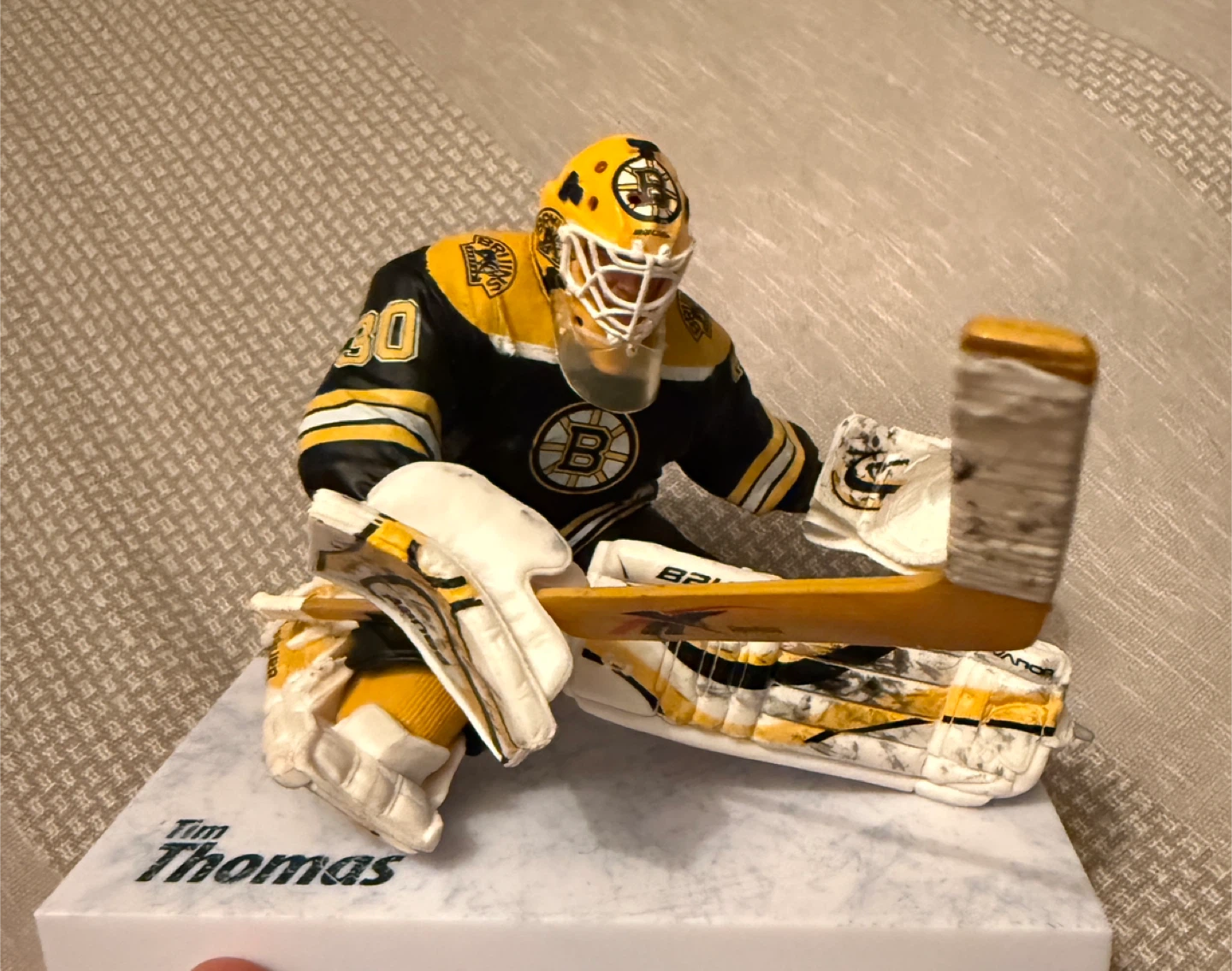 Tim Thomas Boston Bruins Goalie McFarlane Toys Figure