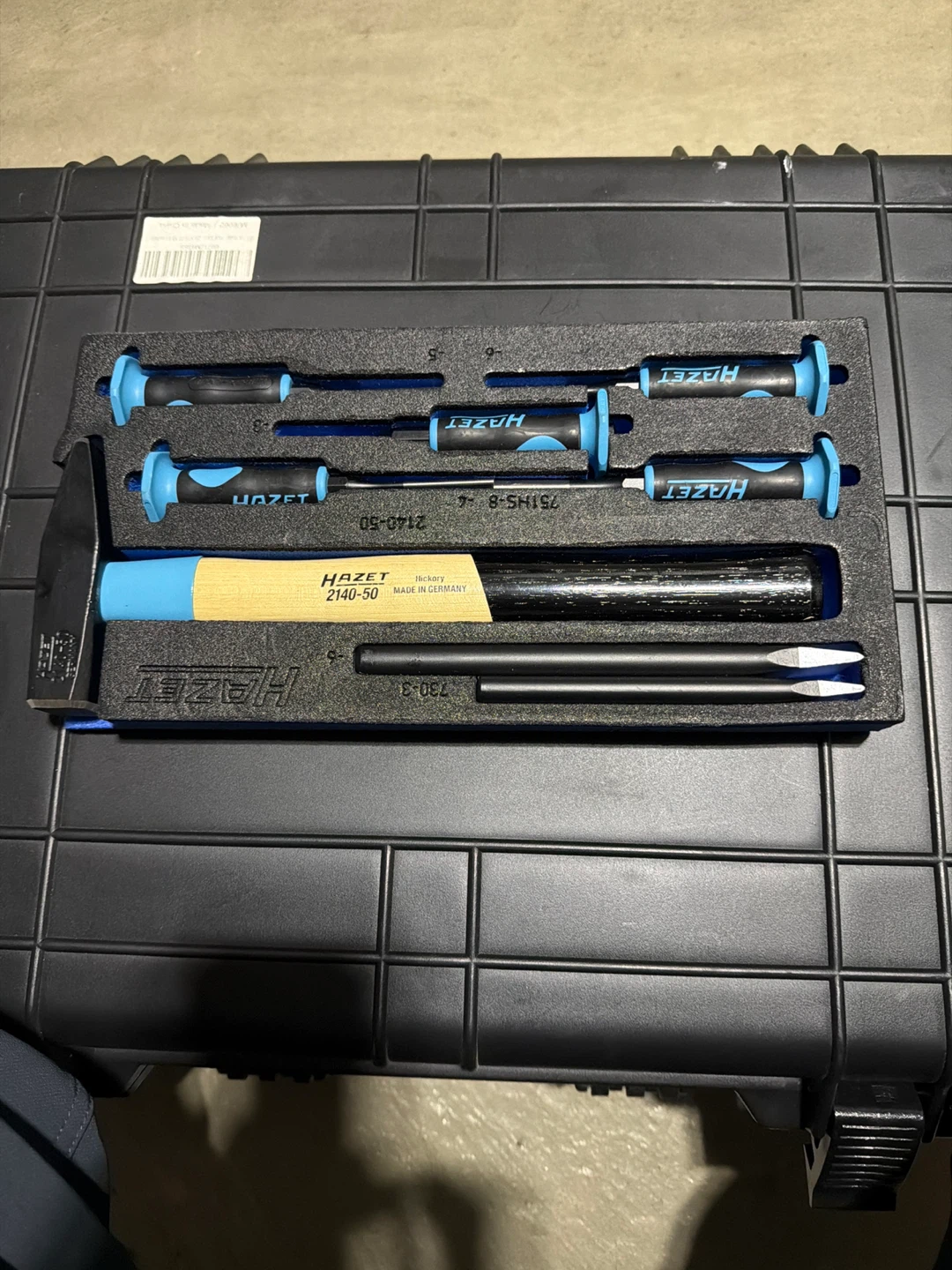 HAZET 11-Piece Tool Set w/ Safety Insert - photo 2
