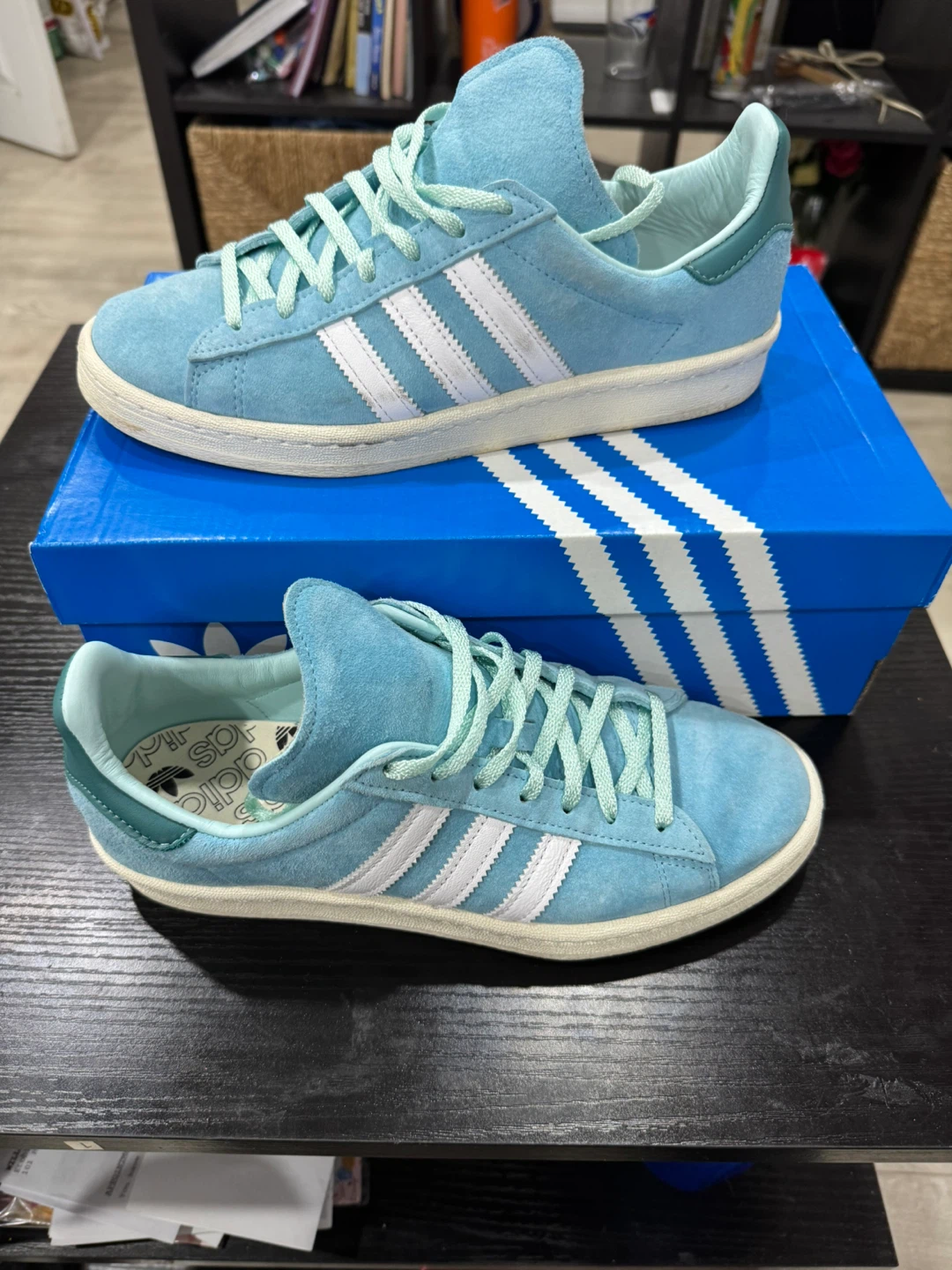 Adidas Campus 80s Light Blue, Size 9 - photo 2