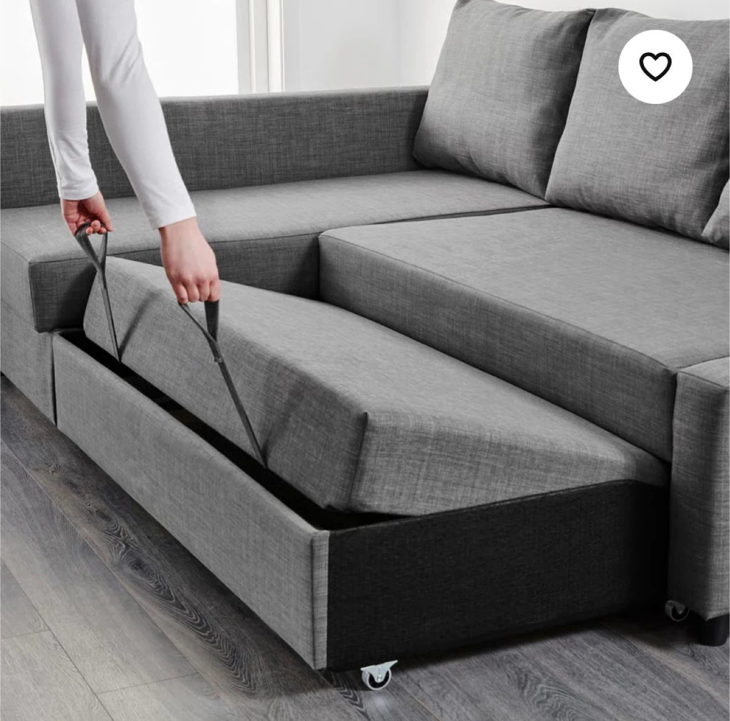 IKEA Friheten Sleeper Sectional Sofa