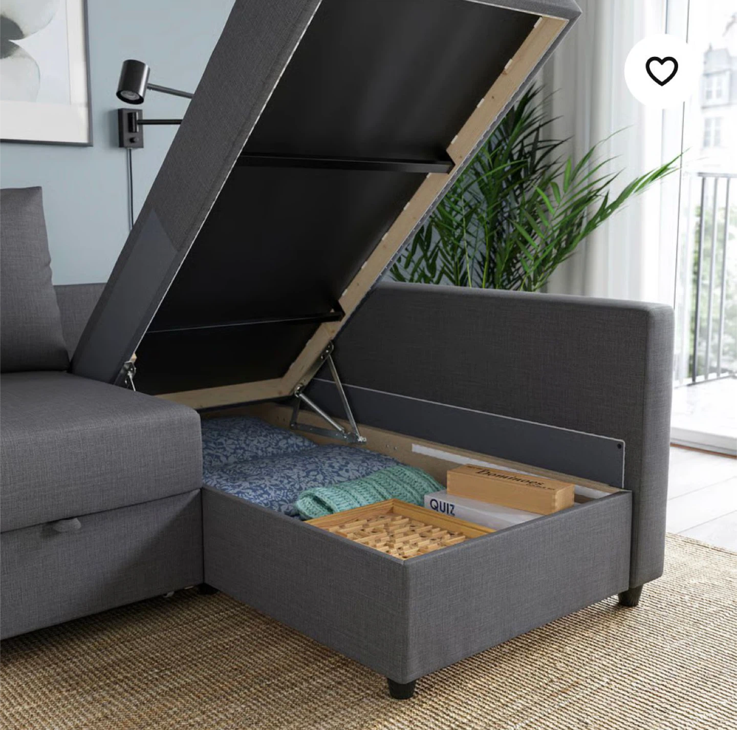 IKEA Friheten Sleeper Sectional Sofa - photo 3