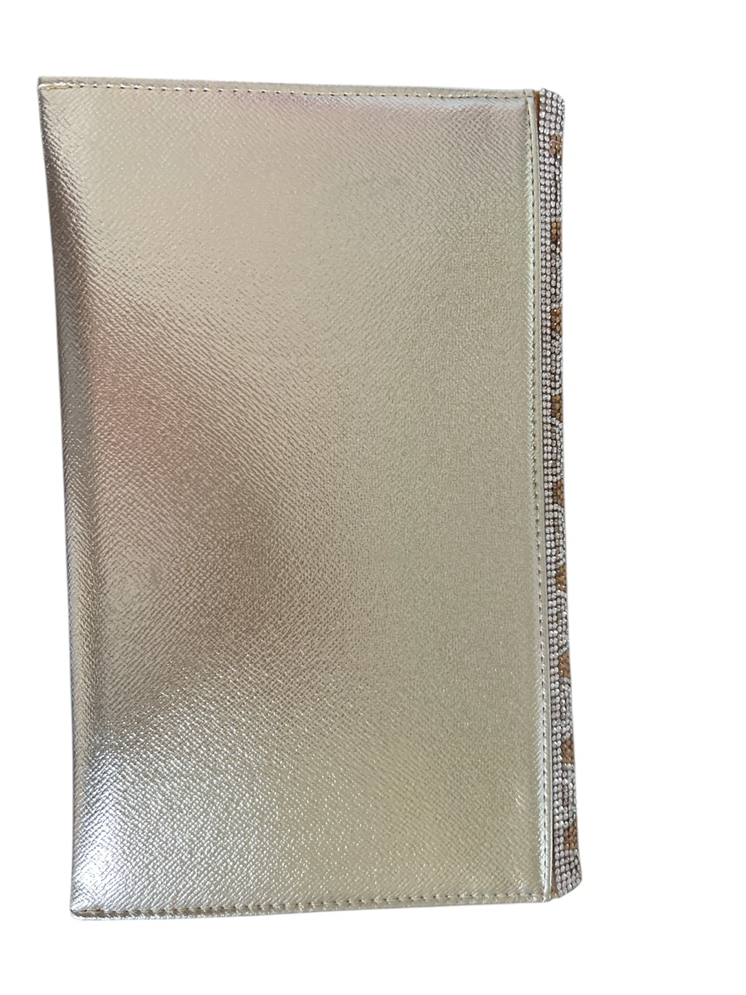 Gold Beaded Clutch with Chain Strap - photo 5