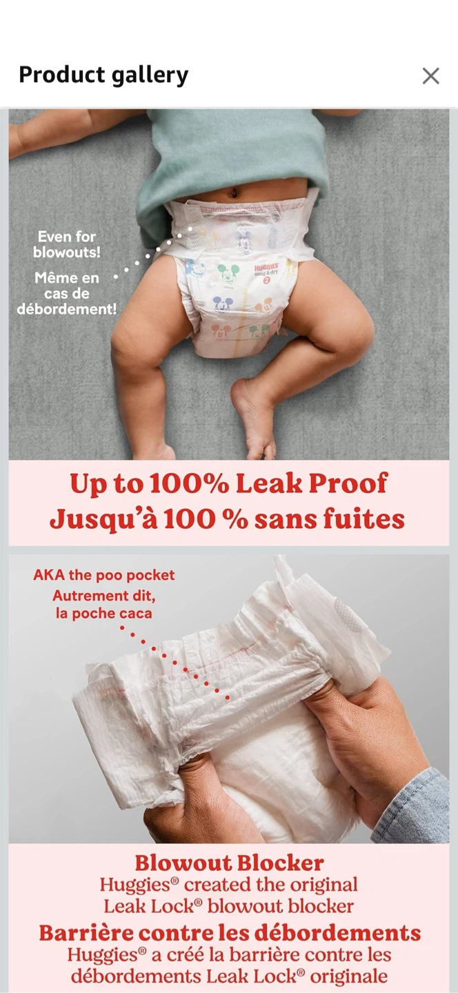 Huggies Snug & Dry – Size 4 Diapers (58 Count) – No Box - photo 5
