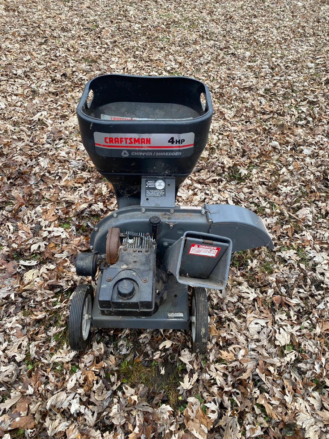 Craftsman 4-HP Chipper/Shredder