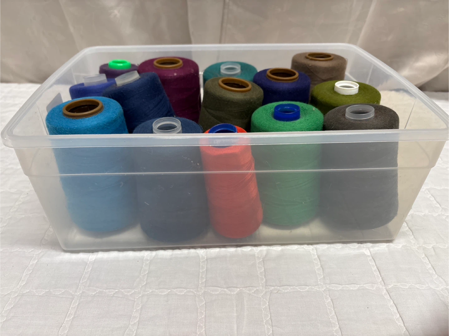 Lot of Sewing Thread Spools - photo 2