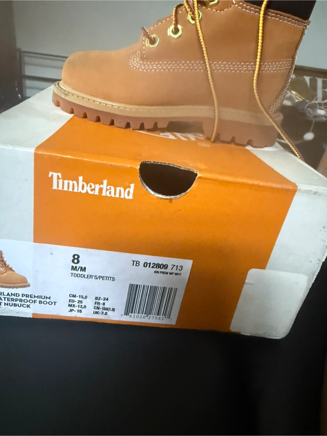 Timberland Toddler's Premium Waterproof Boot - Size 8