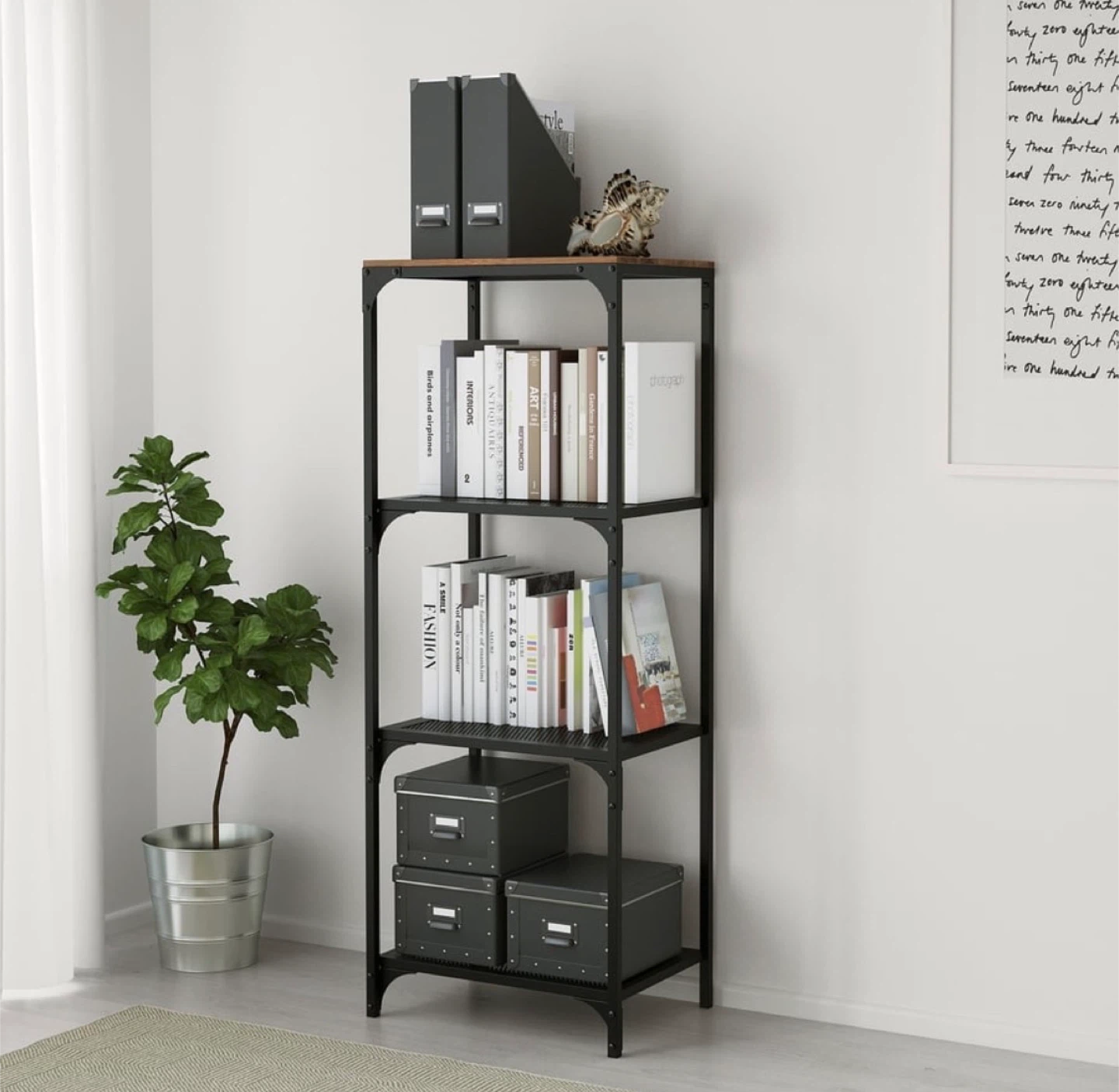 IKEA Fjällbo Shelving Unit - photo 5