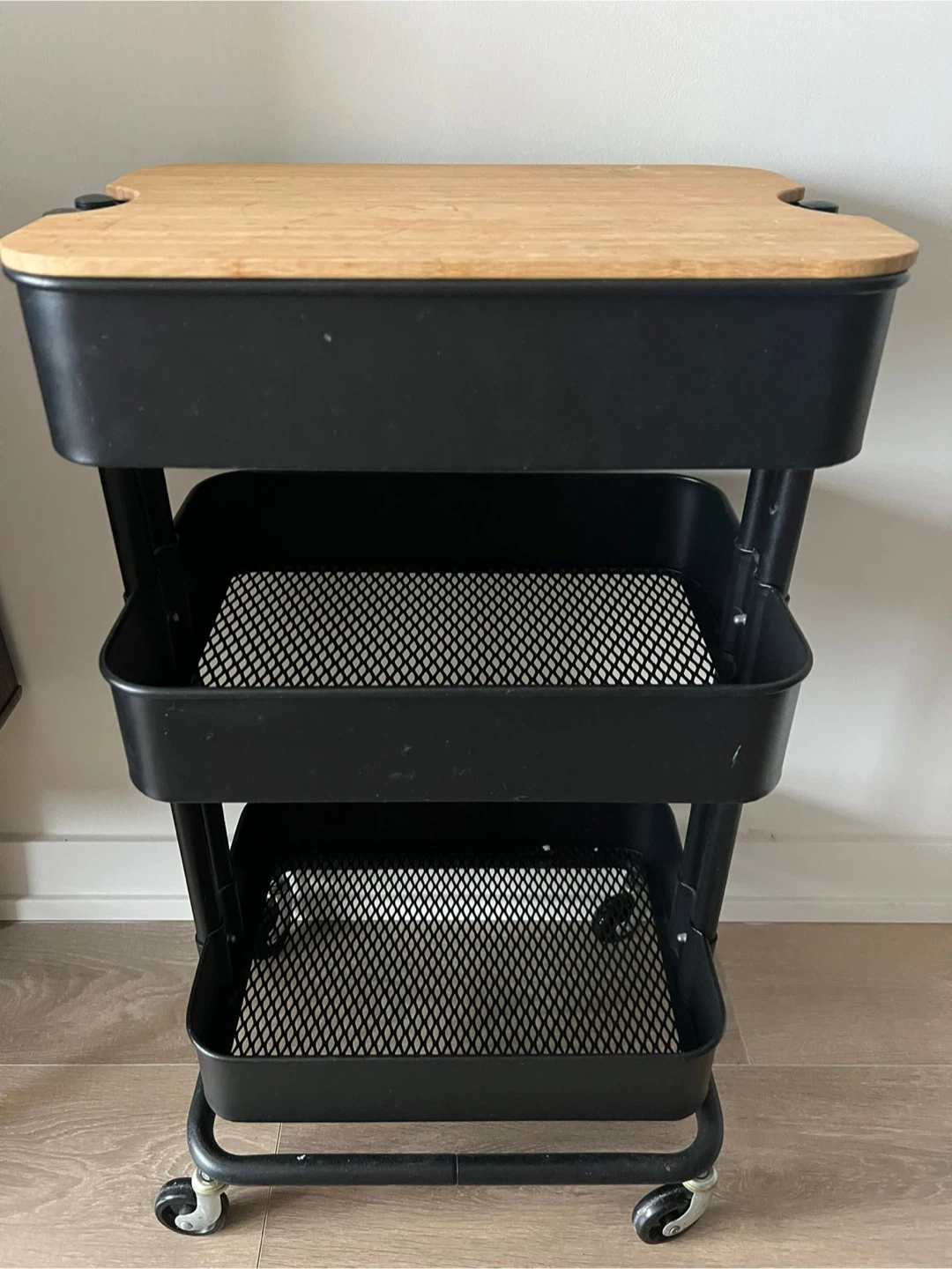 IKEA Råskog Kitchen/Utility Cart - Black