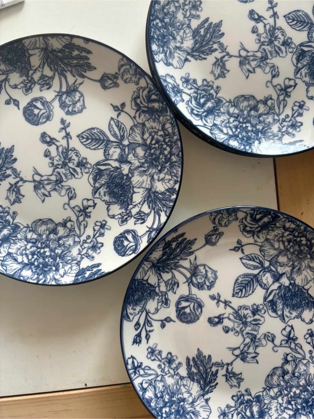 Floral Snack Plates & Bowls Set - photo 2